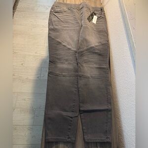 NWT Diane Gilman DG2 women’s grey pull-on pants, XL